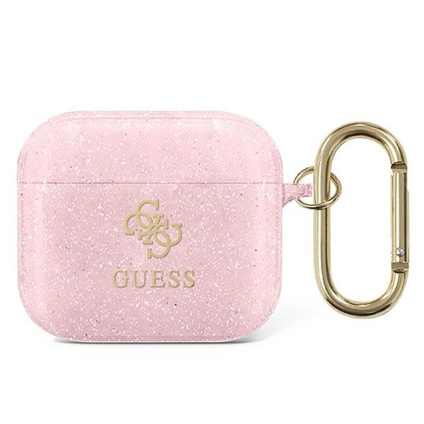 Фото - Чохол GUESS GUA3UCG4GP AirPods 3 cover różowy/pink Glitter Collection 