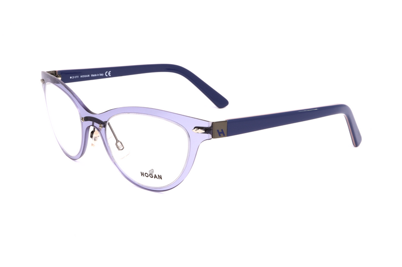 Okulary HOGAN HO5019090. Okulary, Kolor niebieski. Kobieta.
