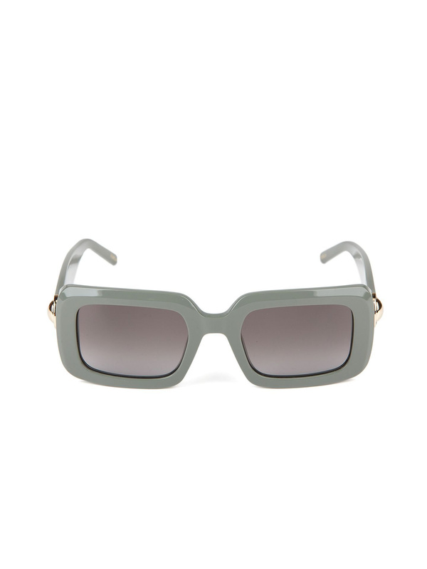 Damskie okulary przeciwsłoneczne Furla SFU980 06S9 – khaki