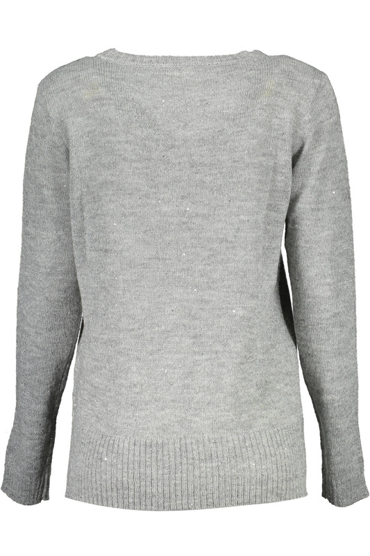 SREBRNY SWETER US POLO DAMSKI