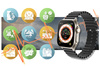 SMARTWATCH UNISEX Rubicon RNCF17 - BLUETOOTH CALL, ŁADOWANIE BEZPRZEWODOWE (sr059a)