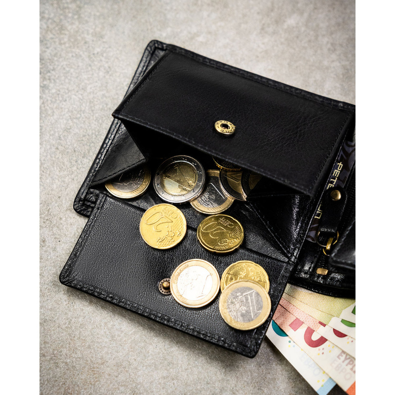 Skórzany męski portfel Peterson PTN N992-BUF