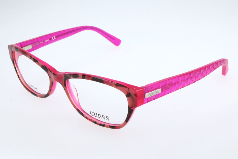 Okulary GUESS GU2376-74. Okulary, Kolor różowy. Kobieta.