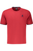 CZERWONA KOSZULKA MĘSKA Z KRÓTKIM RĘKAWEM US GRAND