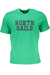 ZIELONY M�SKI T-SHIRT Z KR�TKIM R�KAWEM NORTH SAILS
