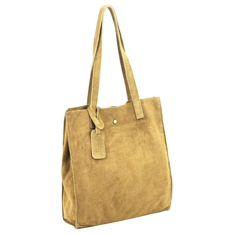 skóra zamsz Damski torebki skórzane Luka 25-041