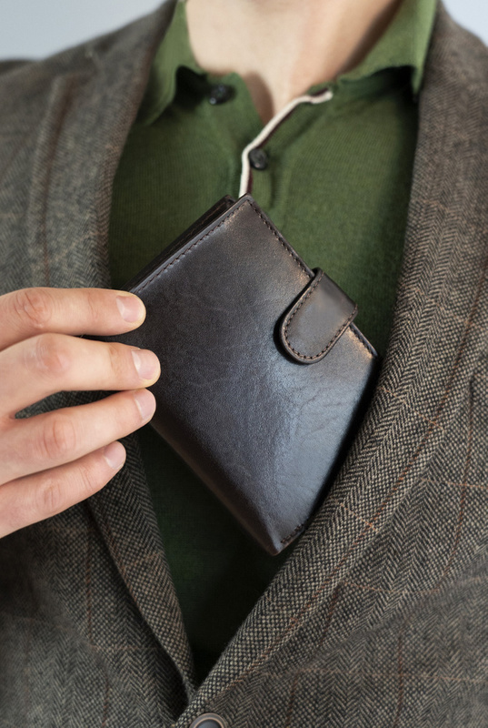 Skórzany męski portfel Rovicky N62L-RVTP RFID