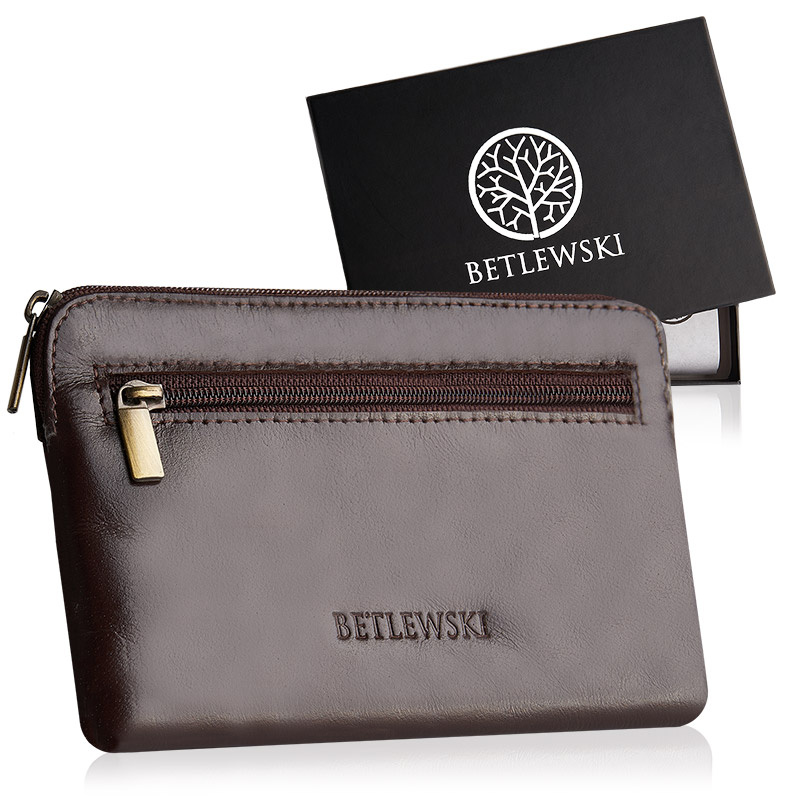 Etui na klucze CLASSIC brazowy