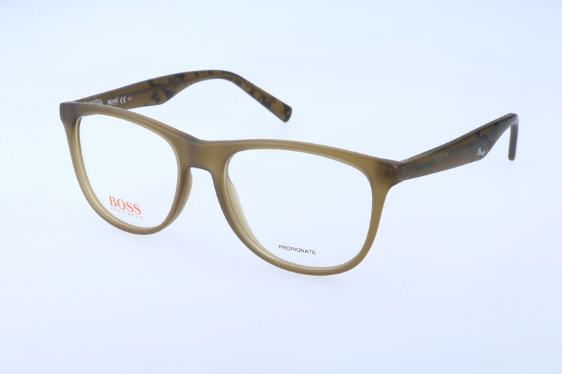 Okulary BOSS BO-0218-EZE. Okulary, Kolor zielony. Mężczyzna.