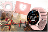 SMARTWATCH UNISEX GRAVITY GT1-1 - PULSOMETR, WŁASNE TARCZE (sg015a)