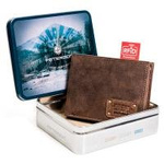 Skórzany męski portfel Peterson PTN 304G HUNTER