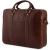 Torba męska skórzana na ramię laptopa duża koniakowa biznesowa Beltimore N06