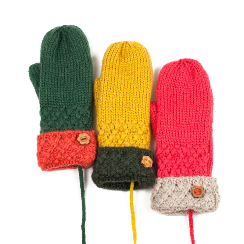 Beret Kolorowa Wełna