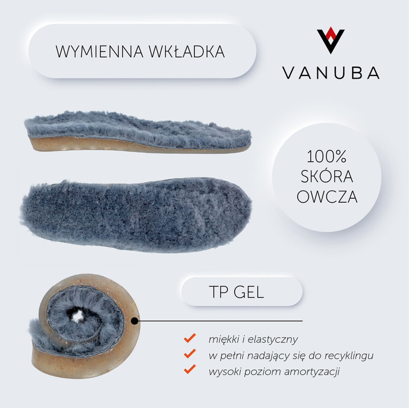 KAPCIE DAMSKIE KALAHARI BRĄZOWE
