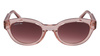 Okulary LACOSTE L6024S-662. Okulary przeciwsłoneczne, Kolor różowy. Kobieta.