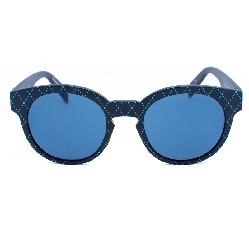 Okulary ITALIA INDEPENDENT 0909T-CAM-022. Okulary przeciwsłoneczne, Kolor czarny zielony. Kobieta.