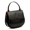 Zaokrąglona Listonoszka skórzana elegancka torebka na ramię Gregorio