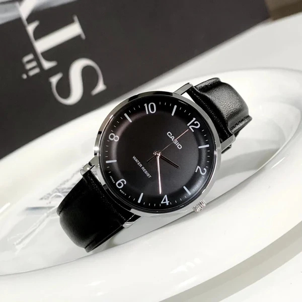 ZEGAREK MĘSKI CASIO  MTP-VT03L-1B + BOX