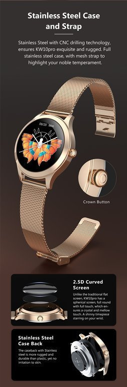 SMARTWATCH DAMSKI G. Rossi SW014-3 pink (sg009c)