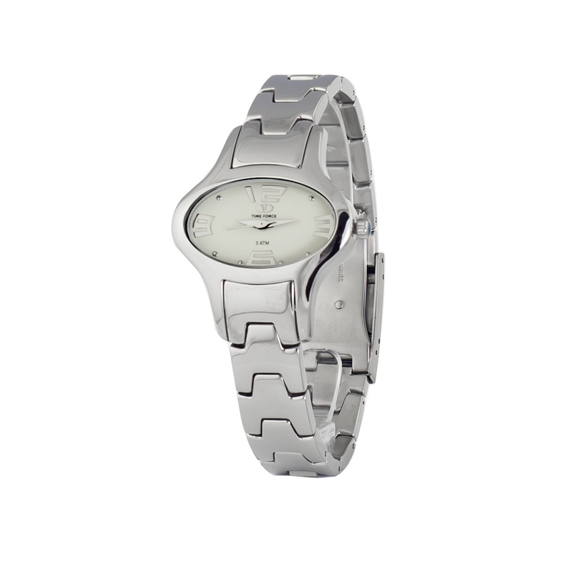 Zegarek TIME FORCE TF2635L-04M-1. Kwarcowy, Kolor biały. Kobieta.