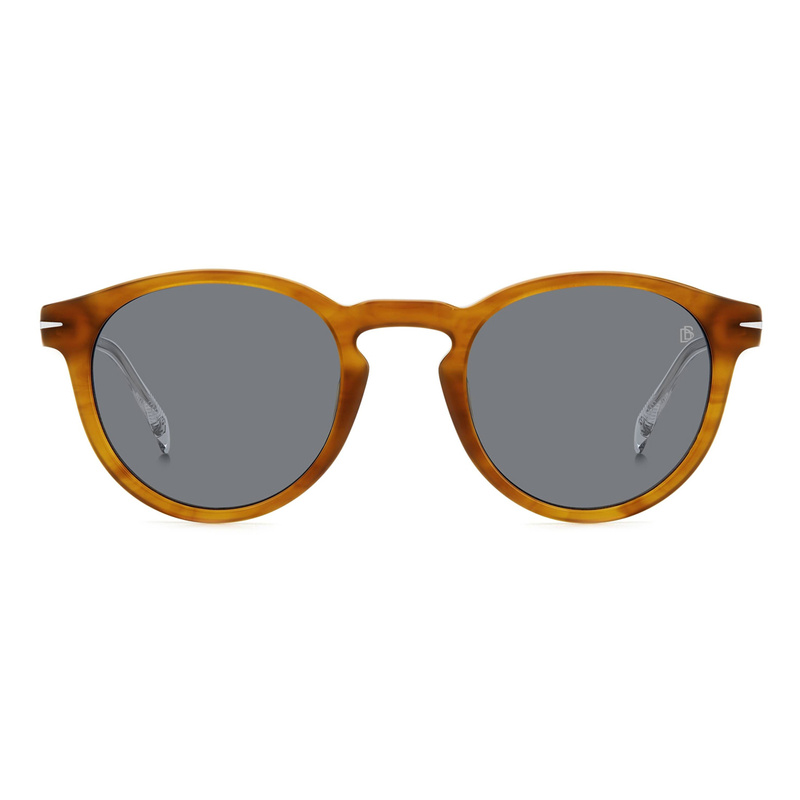 Okulary DAVID BECKHAM DB-1111-S-B4L. Okulary przeciwsłoneczne, Kolor żółty. Mężczyzna.