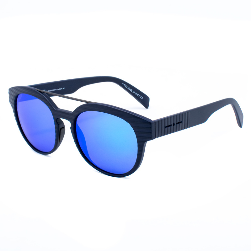 Okulary ITALIA INDEPENDENT 0900T3DSTR022. Okulary przeciwsłoneczne, Kolor niebieski. Unisex.