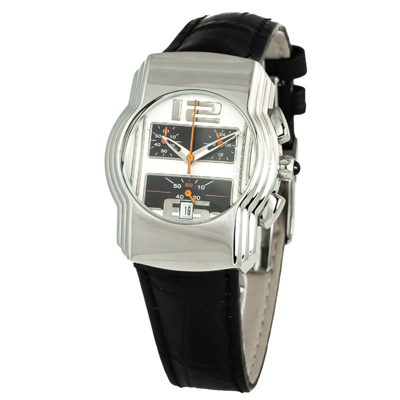 Zegarek CHRONOTECH CT7280M-03. Kwarcowy, Kolor biały. Kobieta.