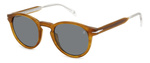 Okulary DAVID BECKHAM DB-1111-S-B4L. Okulary przeciwsłoneczne, Kolor żółty. Mężczyzna.