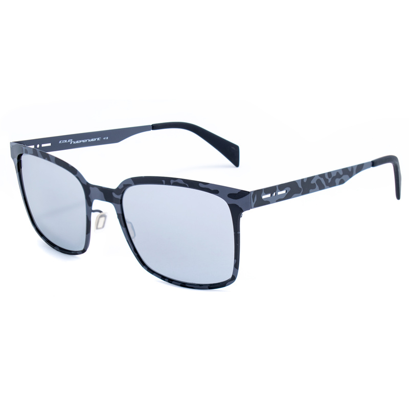 Okulary ITALIA INDEPENDENT 0500-153-000. Okulary przeciwsłoneczne, Kolor szary. Mężczyzna.
