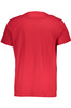 CZERWONY T-SHIRT MĘSKI Z KRÓTKIM RĘKAWEM GIAN MARCO VENTURI