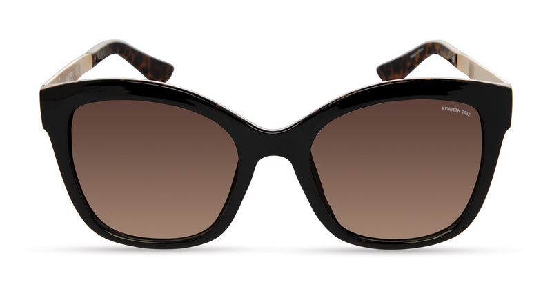 Okulary KENNETH COLE KC2965-5401F. Okulary przeciwsłoneczne, Kolor czarny. Kobieta.