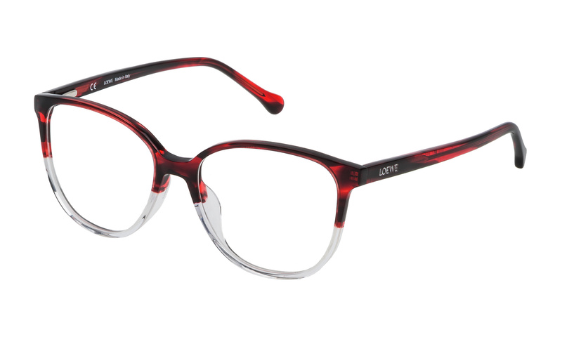 Okulary LOEWE VLWA17M5301FW. Okulary, Kolor czerwony. Kobieta.