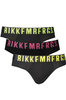 BIKKEMBERGS CZARNE M�SKIE SLIPSY