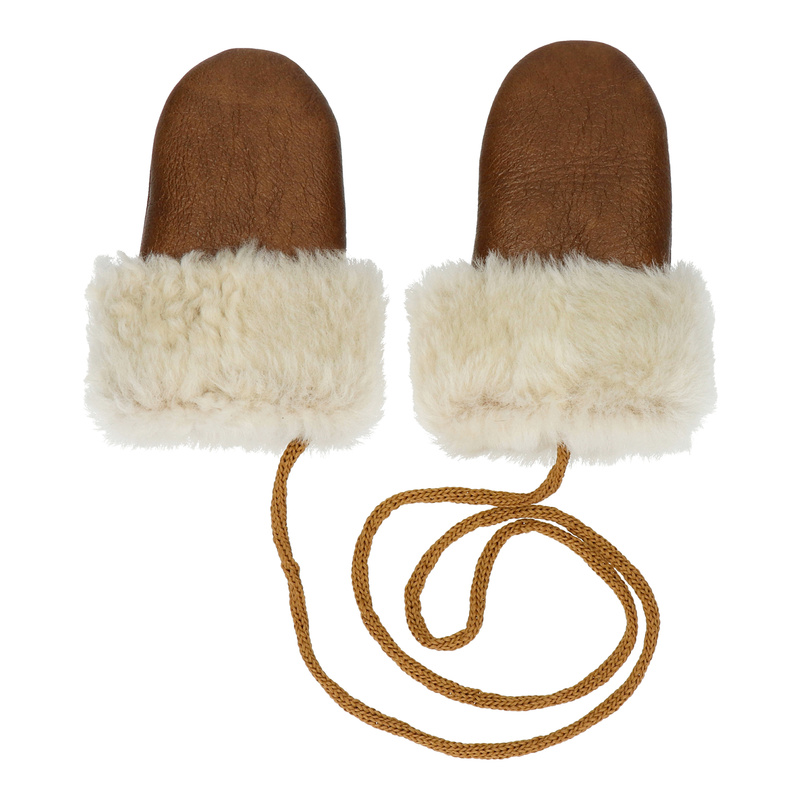 Rękawiczki bobaski bez palców 100% FUTERKO