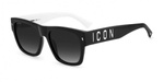 Okulary DSQUARED2 ICON ICON0004S80S. Okulary przeciwsłoneczne, Kolor czarny. Mężczyzna.