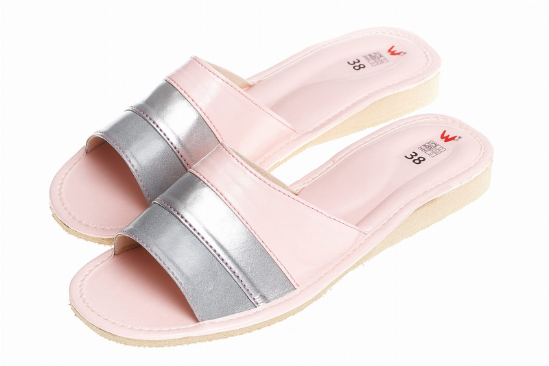 Wójciak Podhale damskie domowe kapcie skóra naturalna wygodne otwarty palec