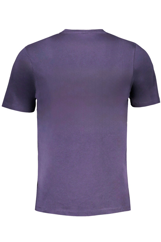 T-SHIRT MĘSKI Z KRÓTKIM RĘKAWEM GIAN MARCO VENTURI NIEBIESKI
