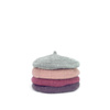Beret Shaggy Plum