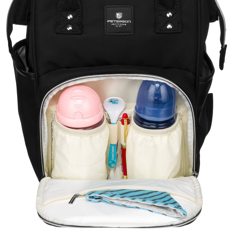 Materiałowy plecak męski Peterson PTN MB2