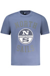 NORTH SAILS KOSZULKA Z KRÓTKIM RĘKAWEM MĘSKA NIEBIESKA