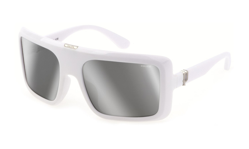 Okulary POLICE SPLF62-6104AW. Okulary przeciwsłoneczne, Kolor biały. Mężczyzna.