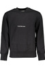 CALVIN KLEIN MĘSKA BLUZA BEZ ZAMKA, CZARNA