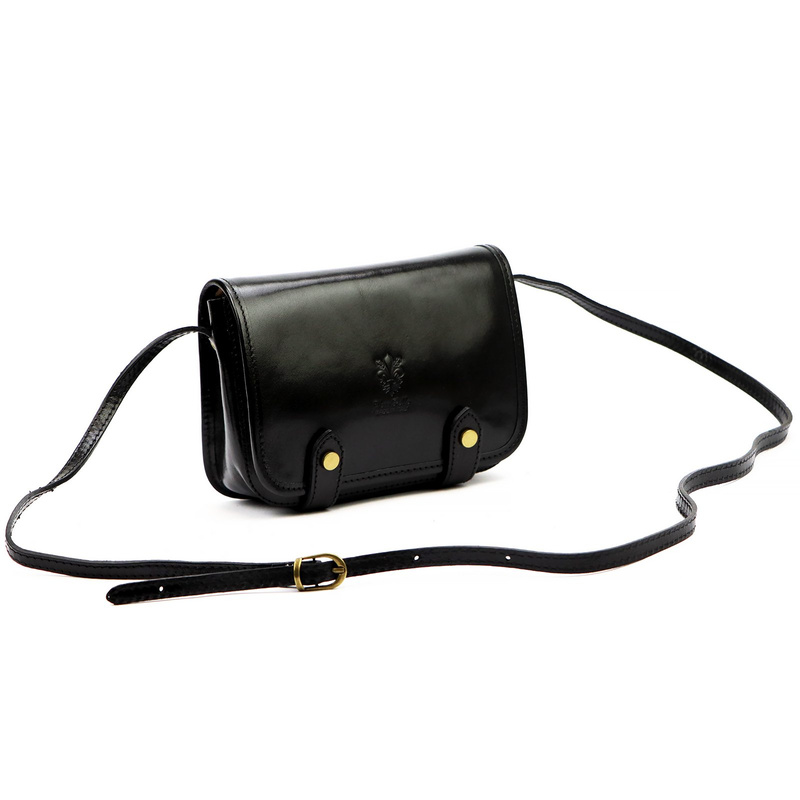 Florence listonoszka damska torebka na ramię skóra naturalna z kieszenią