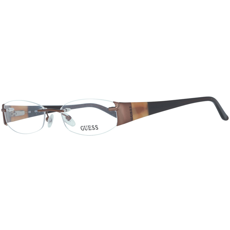 Okulary GUESS GU2225-BRN-51. Okulary, Kolor brązowy. Kobieta.