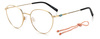 Okulary M MISSONI MMI0058J5GE91. Okulary, Kolor złoty. Kobieta.