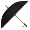 Duży, elegancki parasol rządowy w czarnym kolorze - Peterson
