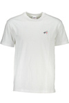 T-SHIRT MĘSKI Z KRÓTKIM RĘKAWEM TOMMY HILFIGER BIAŁY