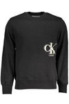 BLUZA CALVIN KLEIN BEZ ZAMKA CZARNA MĘSKA