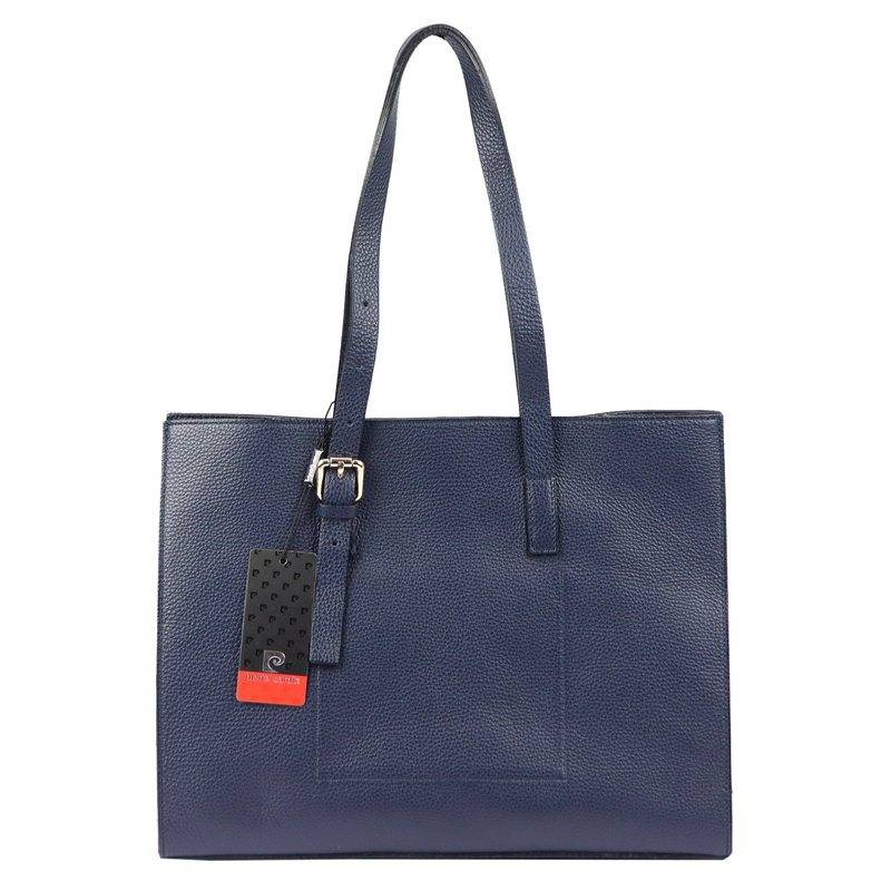 Damska shopperbag ze skóry naturalnej torebka na ramię Pierre Cardin