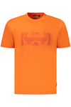 NAPAPIJRI M�SKA KOSZULKA Z KR�TKIM R�KAWEM POMARA�CZOWA
